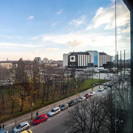 Center Square Vitosha Blvd Panorama Апартамент София